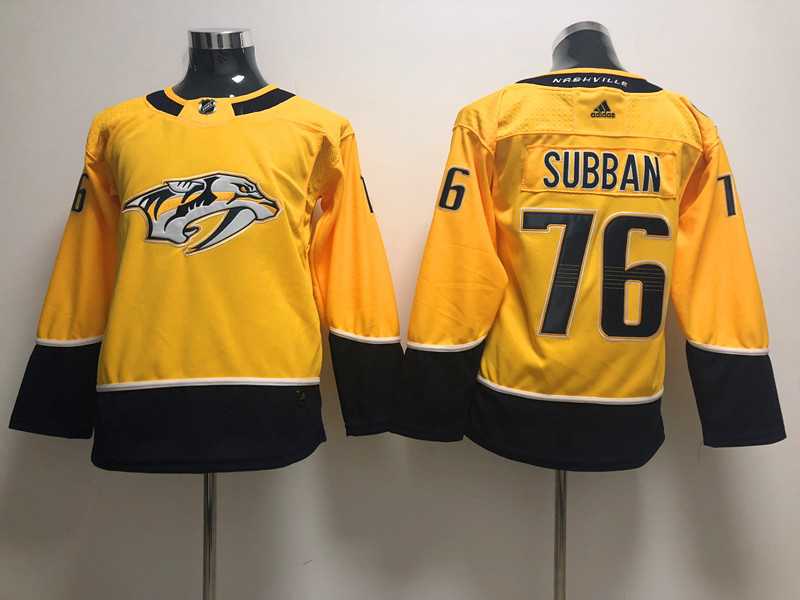 Youth Nashville Predators 76 P.K. Subban Yellow Adidas Jersey,We sell and wholesale Youth Nashville Predators 76 P.K. Subban Yellow Adidas Jersey on line form chian!
